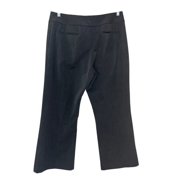 Antonio Melani Trousers Women's 14 Gray High Rise Dress Pants Business Office - Picture 2 of 5